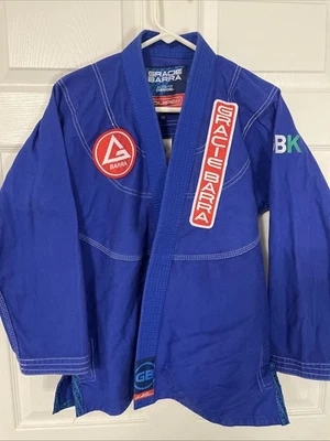 Gracie Barra Equipe Edición GB Azul Gi Juvenil Y6 Jiu Jitsu Foto 1 de 4