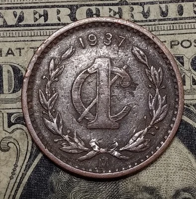 Mexico 1937 1 Centavo - Image 1 of 2