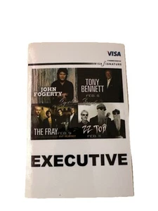 The Fray John Fogerty ZZ Top Tony Bennett - laminierter Pass - Bild 1 von 2