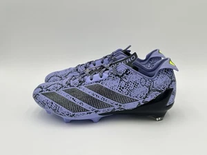 Adidas Adizero Electric 2 Men’s Size 8.5 Exotic Speed Purple Black Cleats IE3894 - Picture 1 of 10