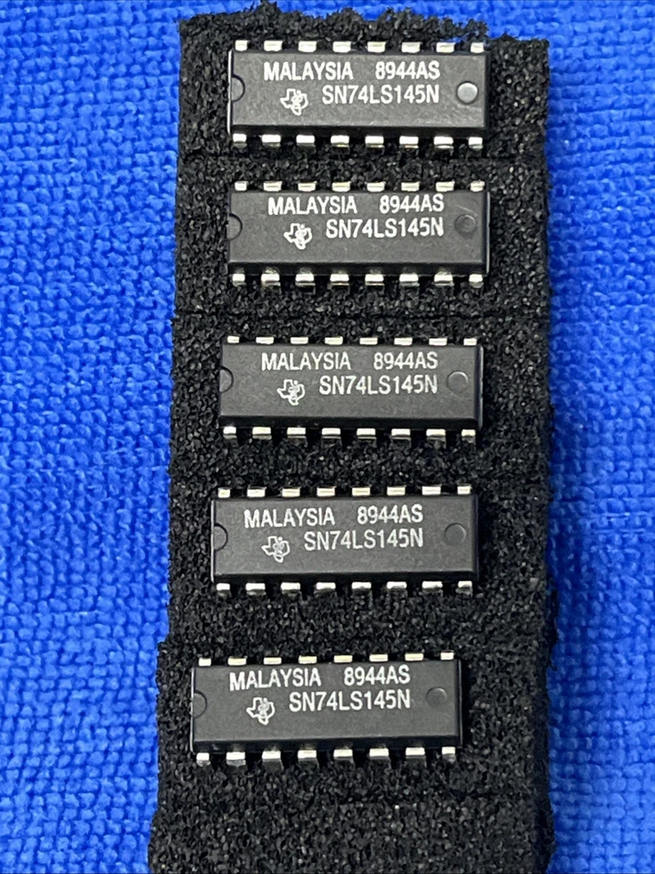 TI ~ SN74LS245N ~ LS SERIES, 8-BIT TRANSCEIVER, TRUE OUTPUT, PD (LOT OF 5) - Image 1 of 1