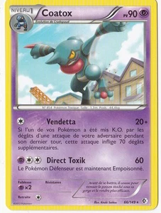 Coatox - N&B:Frontieres Franchies - 66/149 - Carte Pokemon Française - Imagen 1 de 1