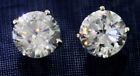 8 ct. Earrings Brilliant Top Russian Quality CZ Extra Brilliant  Solid Silver