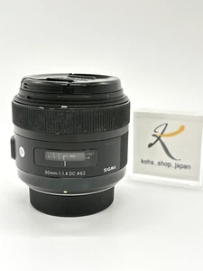 SIGMA 30mm f/1.4 DC HSM Art for NIKON F mount SLR Camera Lens Near Mint - Picture 1 of 14