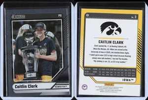 2024 Panini Donruss Metallized Caitlin Clark Collection #3 Hawks Fever - Picture 1 of 1