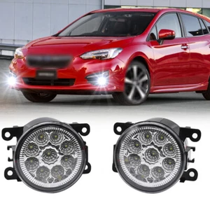 Clear Lens Pair Front Bumper Fog Light Lamp For Subaru Impreza 2013-2017 2018 - Picture 1 of 6