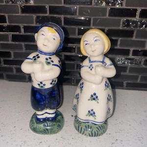 2 Rare Royal Copenhagen Aluminia JUS Little Brother  & Sister Welfare Figurine - Picture 1 of 9