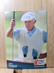 JIM FERREE🏆1991 PGA  Pro Set #203 Golf Card🏆FREE POST
