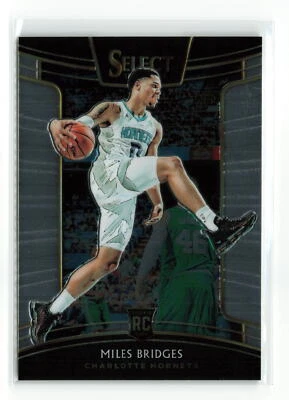 MILES BRIDGES #17 RC 2018- PANINI SELECT HORNETS CONCOURSE - Image 1 of 2