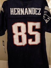 signed aaron hernandez jersey