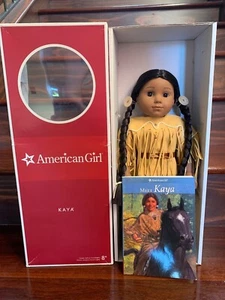 American Girl Doll Kaya 2002 Pleasant Company with Book - Picture 1 of 22
