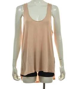NEW Banana Republic Womens Top Size XL Pink Silver Tank Shirt Sleeveless - Foto 1 di 6