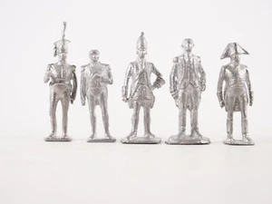 Vertunni France lot de 5 figurines en métal brut non peintes 55 mm James Cook - Imagen 1 de 5