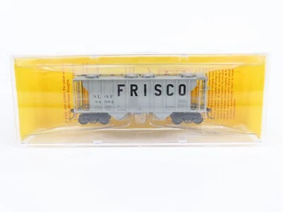 HO Scale Kadee #8012 SL-SF Frisco 2-Bay Covered Hopper #84084 - Image 1 of 4
