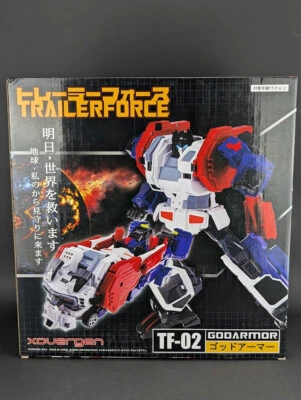 Xovergen Trailerforce God Armor completo TF-02 3rd Party God Bomber - Imagem 1 de 4