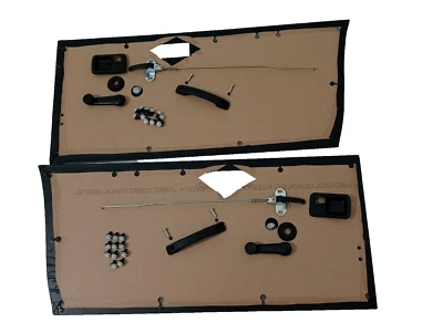 OEM SUZUKI SAMURAI SJ410 SJ413 SIERRA GYPSY INSIDE COMPLETE DOOR PANEL KIT |Fit Foto 1 de 4