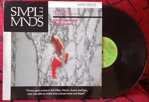 SIMPLE MINDS ** Ghostdancing / Jungleland ** ORIGINAL 1986 SPAIN 12" SINGLE - Picture 1 of 4