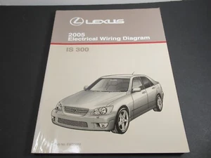 OEM Lexus IS 300 Model 2005 Electrical Wiring Diagram # EWD598U Manual Schematic - Picture 1 of 9