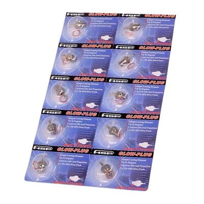 10pcs HSP Super Glow Plug Nitro #3 N3 RC Car 70117 Hot 18 21 Engines TRX OS - Image 1 of 4