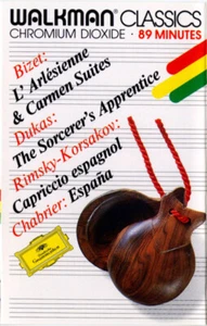 CHABRIER ESPANA BIZET L'ARLESIENNE WALKMAN CLASSICS CASSETTE TAPE SEALED - Foto 1 di 1