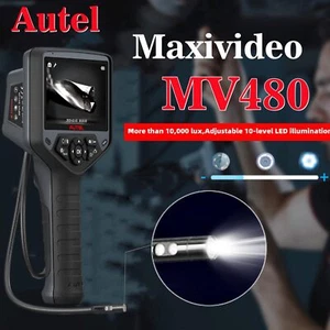 Autel MaxiVideo MV480 Inspection Dual Camera 1080P HD Industrial Endoscope Video - Picture 1 of 16