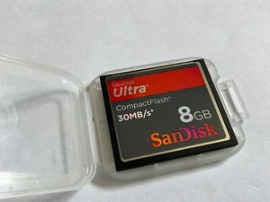 1pcs 8gb Sandisk  ULTRA  dented Compact flash CF I memory card FOR NIKON CANON - Picture 1 of 3