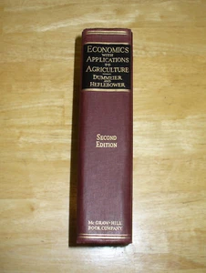 Economics with Applications To Agriculture 2nd Edition 1940 - Picture 1 of 5