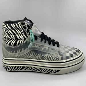 VANS MIXED MEDIA SUPER COMFYCUSH SK8-HI SKOOL WOMEN'S 7 NEW VN0A4UVM26H - Picture 1 of 6