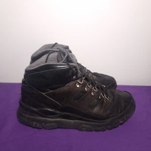 Vintage Adidas Hiking Boots Size US 9.5 1994 90s Leather Heavy Duty - Picture 1 of 16