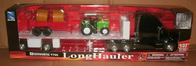Remolque semirremolque tractor agrícola Kenworth T700 escala 1/32 (23") nuevo rayo Foto 1 de 4
