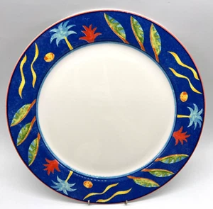 Christopher Stuart Optima Barbados 12" Tropical Chop Plate Charger Platter HK102 - Picture 1 of 4