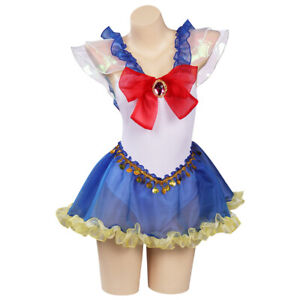 Sailor Moon Tsukino Usagi Swimsuit Cosplay Costume Jumpsuit Swimwear Suit