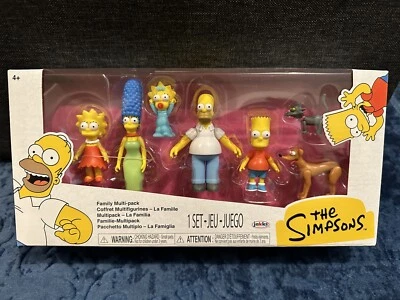 Juego de figuras Jakks Pacific La Familia Simpson 2,5" paquete de 7 2024 Foto 1 de 3