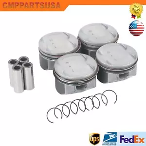 4pcs Engine Pistons Rings Set For 2009-2014 Hyundai Kia G4KF 2.0T 23410-2C400 - Bild 1 von 10