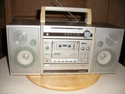 Radiorecorder/Ghettoblaster Siemens RS 806 ( Sanyo C 7 ) -"sehr gut erhalten"- - Bild 1 von 4