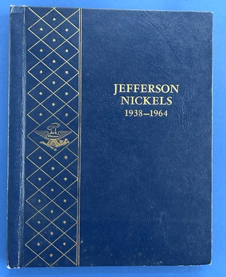 1938-1964 Juego de níquel Jefferson sin circular (71 monedas) Foto 1 de 4