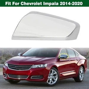 Chrome Left Front Rearview Mirror Cover Shell Cap For Chevrolet Impala 2014-2020 - Picture 1 of 11