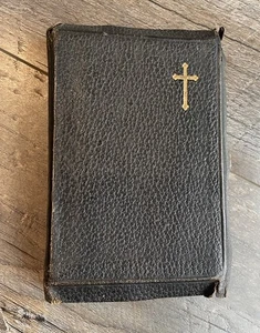 Rare 1919 EVANGELICAL LUTHERAN Hymn Book Leather Cover Concordia Antique Hymnal - Picture 1 of 11