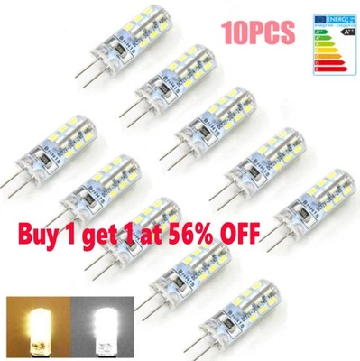 10PCS G4 LED Bulbs Capsule Replace Halogen Bulb DC 12V SMD Light Corn Bulb Lamp - Image 1 of 4