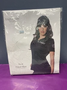 CAMICIA SWAT POLIZIA DONNA COSTUME HALLOWEEN PICCOLO - Foto 1 di 4