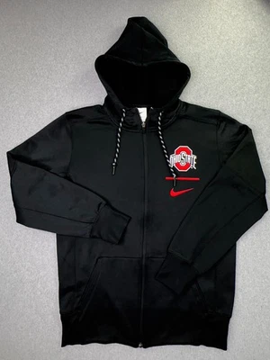 Sudadera con Capucha Cremallera Completa Nike Ohio State University Buckeyes Talla S Calce Seco Foto 1 de 4