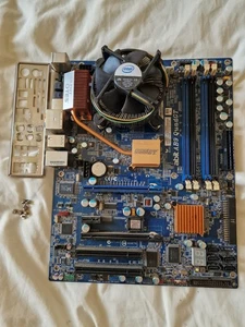 abit AB9 Quad GT Motherboard Intel Core 2 Quad Processor Combo DDR2 board - Picture 1 of 4