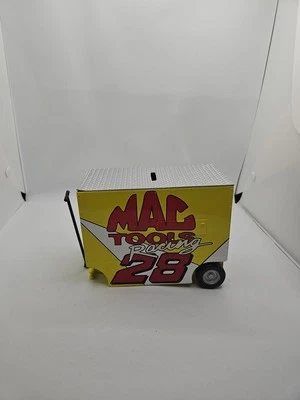 Ernie Irvan #28 Mac Tools RCI Action Pit Wagon Die Cast Bank 1 of 7500  #PM1 - Image 1 of 4
