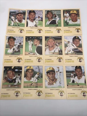 Roberto Clemente Pittsburgh Pirates Susan Rini 12 Postcard Card Set - Image 1 of 4