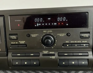 Technics RS-TR373 STEREO CASSETTE DECK - Piastra a cassette - Imagen 1 de 16