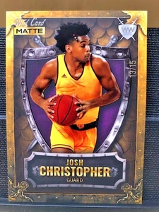 2022 Wild Card Matte 13/15 Josh Christopher Weekend Warrior Basketball WW-23/Mnt - Picture 1 of 10