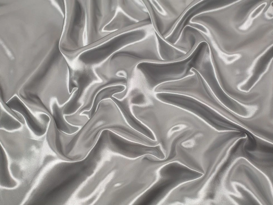 Tela satinada de poliéster suave Minerva 147 cm / 58" de ancho - por metro Foto 1 de 1