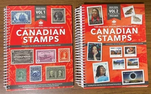 2025/2026 Canada Unitrade Specialized Canadian Postage Stamp Catalogue 2 Volumes - Picture 1 of 3