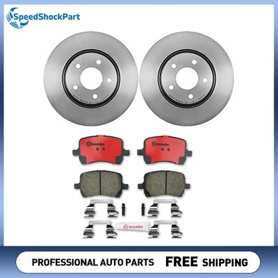 Brembo Front Disc Brake Rotors Brake Pads for 2008 Chevrolet Cobalt - Image 1 of 4