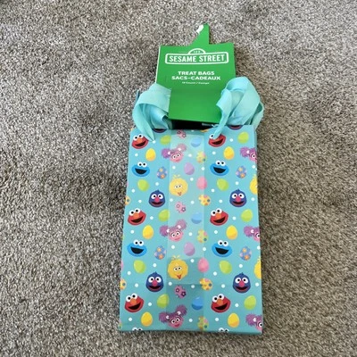 Bolsas de fiesta Sesame Street Easter Treat 13 Total Elmo Cookie Monster Zoe BigBird Foto 1 de 4